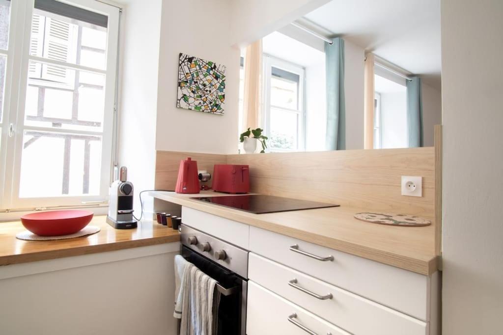 Ferienwohnung Le Faisan - Bel Appt A 200M De La Cathedrale Straßburg Exterior foto